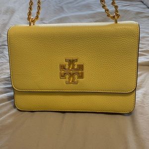 Tory Burch yellow crossbody